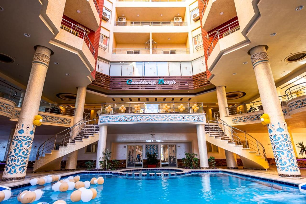 Casablanca Beach For Families And Couples Only Aparthotel Hurghada Exteriör bild