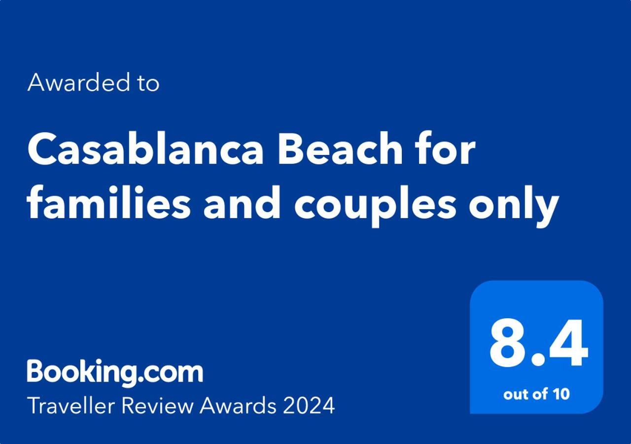 Casablanca Beach For Families And Couples Only Aparthotel Hurghada Exteriör bild